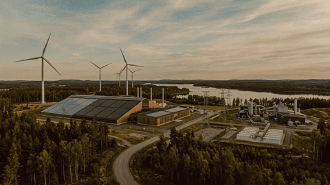 Illustration för Cleantech & Hållbarhetsinnovation