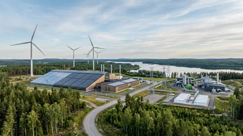 Illustration för Cleantech & Hållbarhetsinnovation