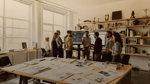 Illustration för Employer branding för kreativa bolag