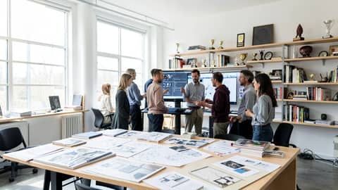 Illustration för Employer branding för kreativa bolag