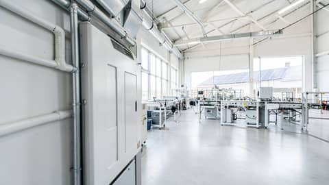 Illustration för Hållbara energilösningar för industriell tillverkning
