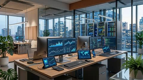 Illustration för Plattformsekonomi för Finanssektorn (Fintech)