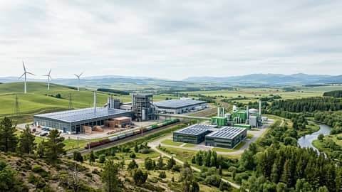 Illustration för Strategisk rådgivning för industriell grön omställning