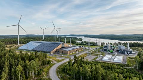 Illustration för Cleantech & Hållbarhetsinnovation