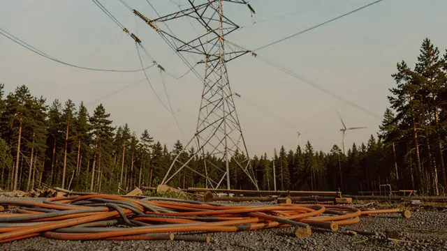Illustration för Strategisk planering och utbyggnad av elnät