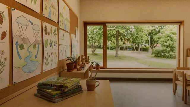 Illustration för Utveckling av läroplaner för hållbar utveckling i grundskolan